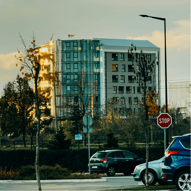 Offices parking example 3